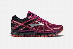 Chaussures Running Brooks Adrenaline ASR 14 Bordeaux / Noir Femme | LZL-69218338