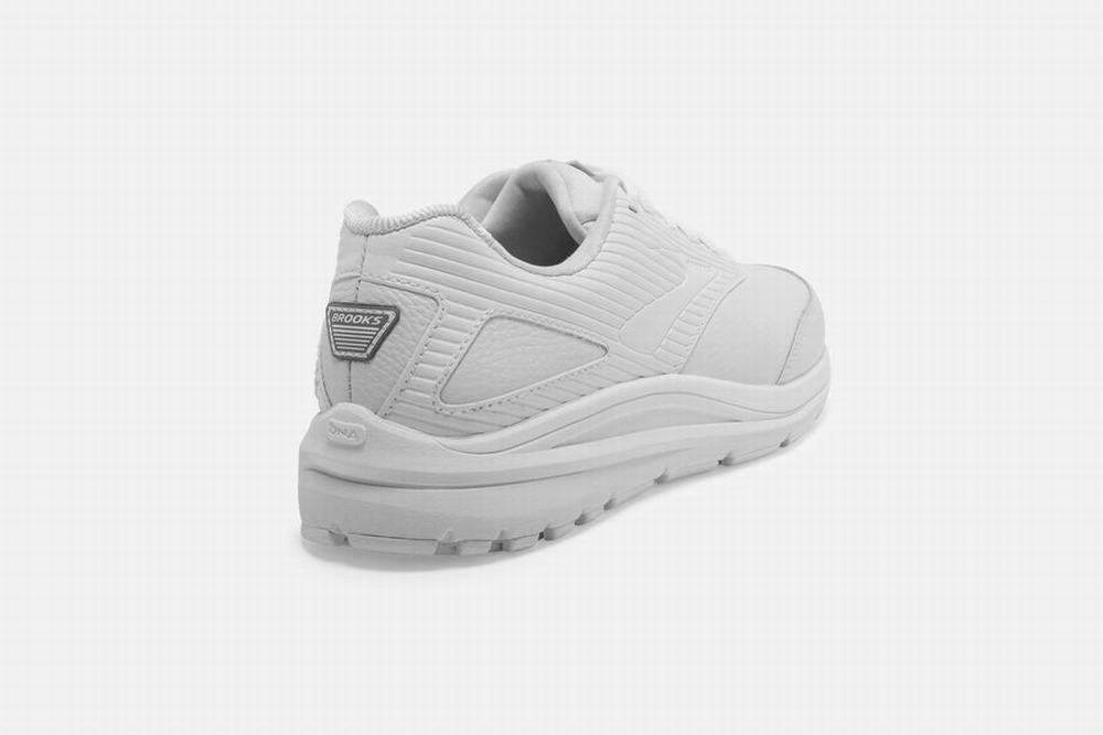 Chaussures de Marche Brooks Addiction Walker 2 Blanche Femme | GAC-46166395