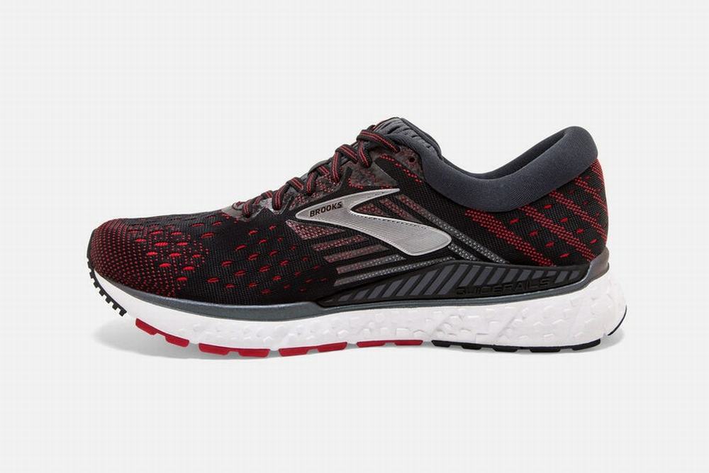 Chaussures Running Brooks Transcend 6 Noir / Rouge Homme | IJN-62064828