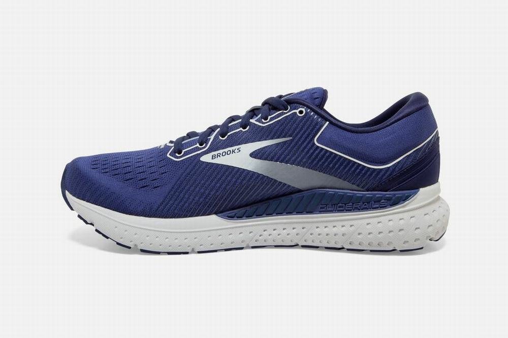 Chaussures Running Brooks Transcend 7 Grise / Bleu Marine Homme | MWB-25876532