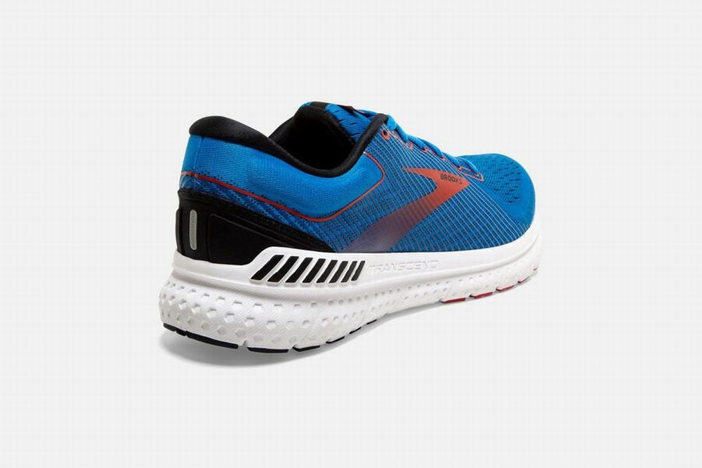 Chaussures Running Brooks Transcend 7 Bleu / Noir / Rouge Homme | DKV-33953716