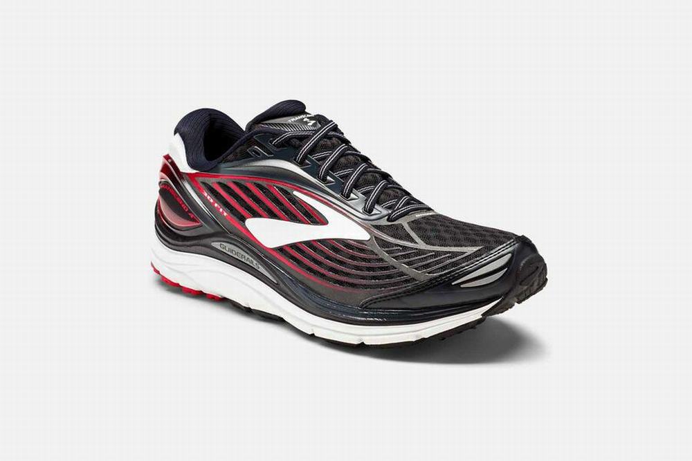 Chaussures Running Brooks Transcend 4 Noir / Rouge Homme | IXM-15110318