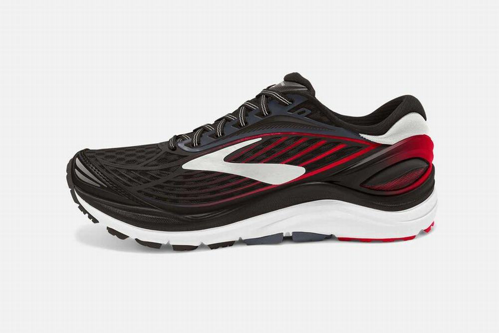 Chaussures Running Brooks Transcend 4 Noir / Rouge Homme | IXM-15110318