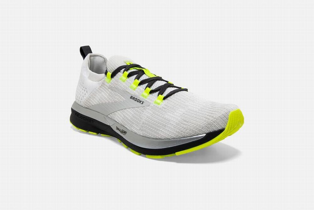 Chaussures Running Brooks Ricochet 2 Blanche / Noir Homme | DSO-81618628