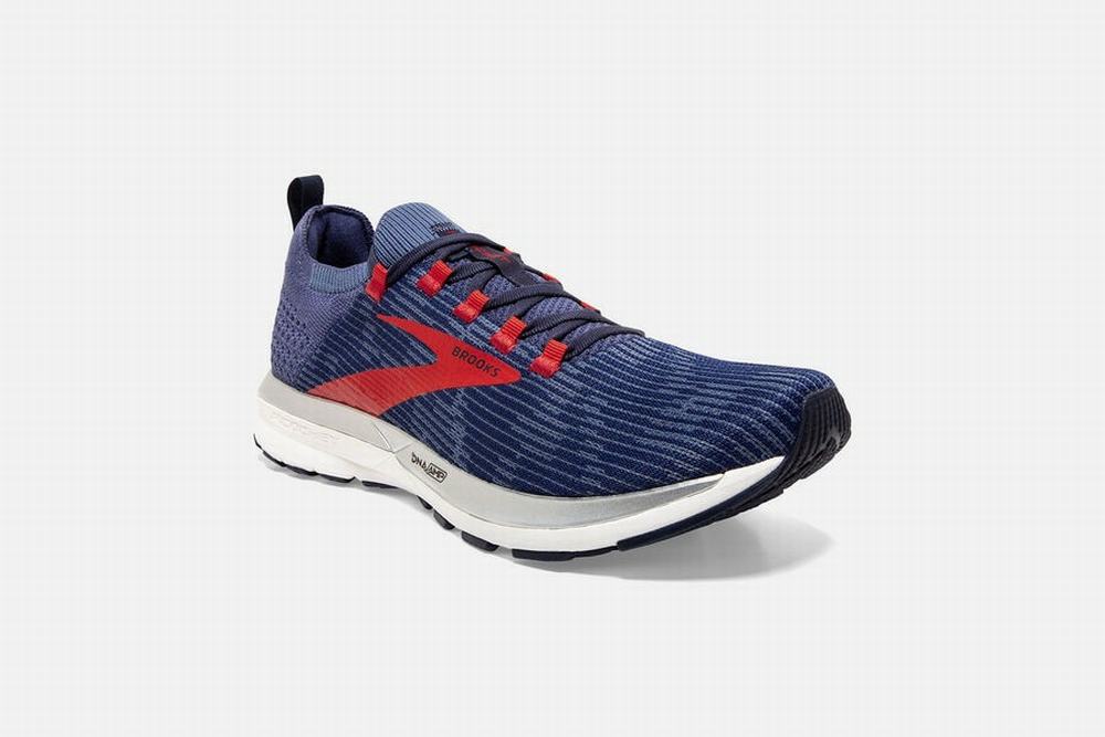 Chaussures Running Brooks Ricochet 2 Bleu / Rouge Homme | IJD-38887267