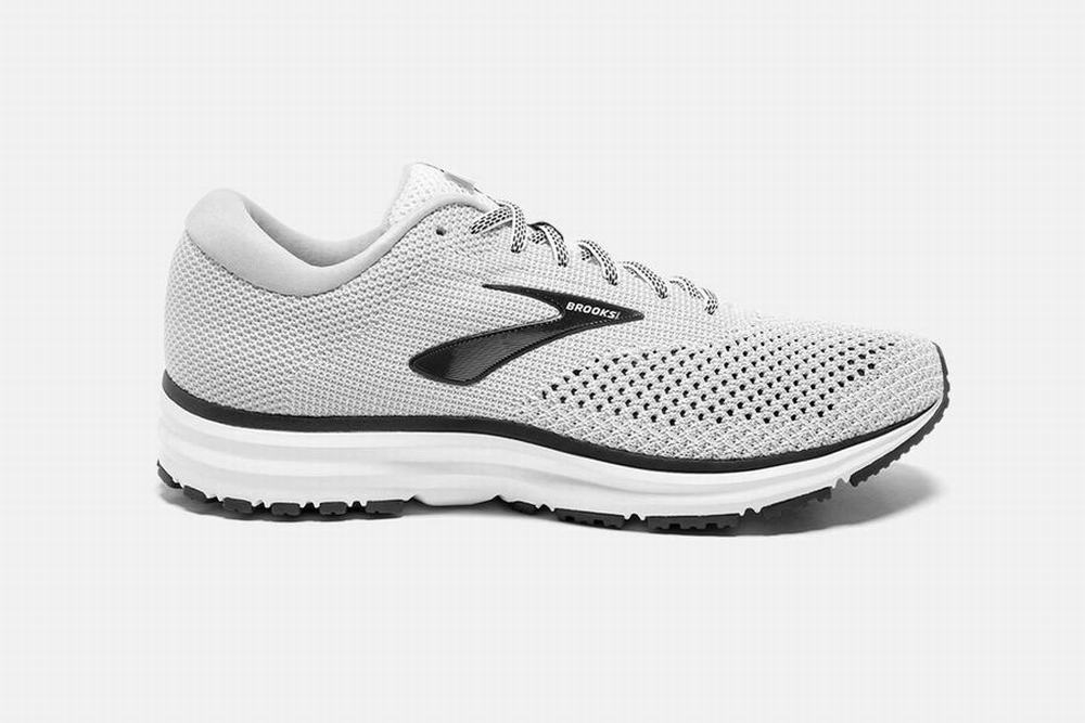 Chaussures Running Brooks Revel 2 Blanche / Noir Homme | LFY-98630764