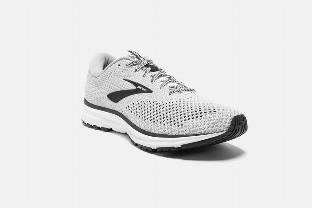 Chaussures Running Brooks Revel 2 Blanche / Noir Homme | LFY-98630764