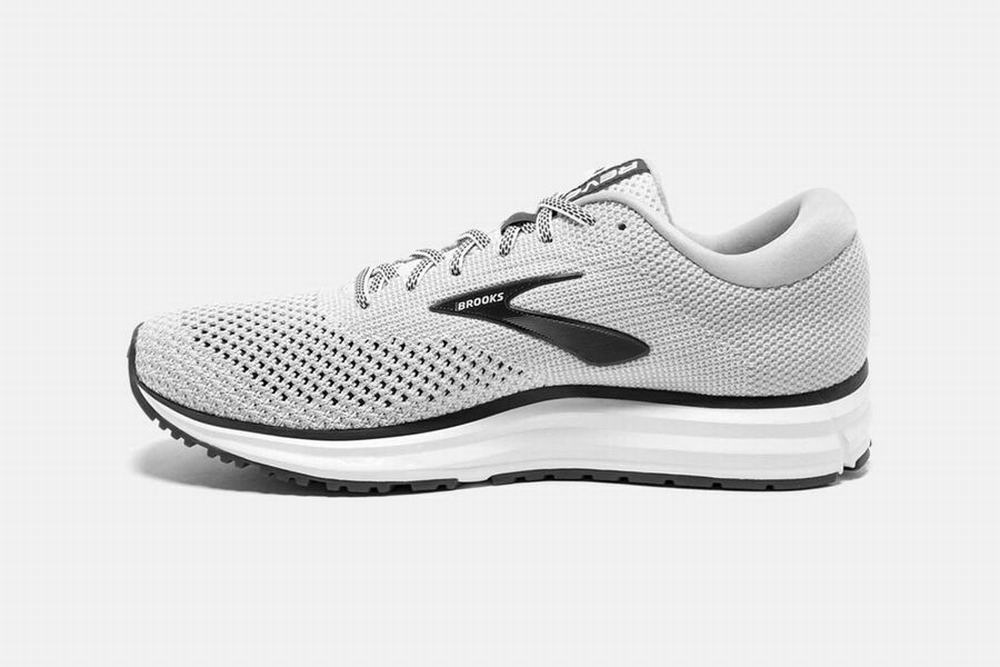 Chaussures Running Brooks Revel 2 Blanche / Noir Homme | LFY-98630764