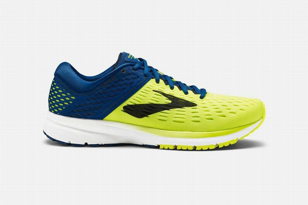 Chaussures Running Brooks Ravenna 9 Bleu / Jaune Homme | TMB-59684080