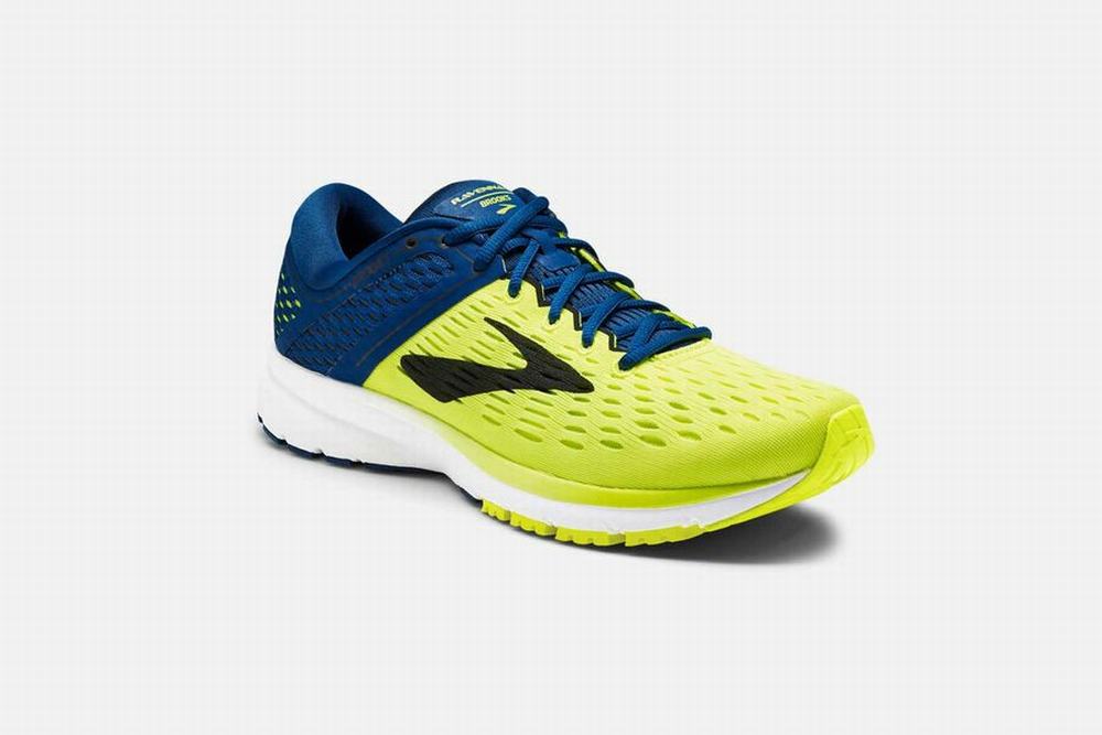 Chaussures Running Brooks Ravenna 9 Bleu / Jaune Homme | TMB-59684080