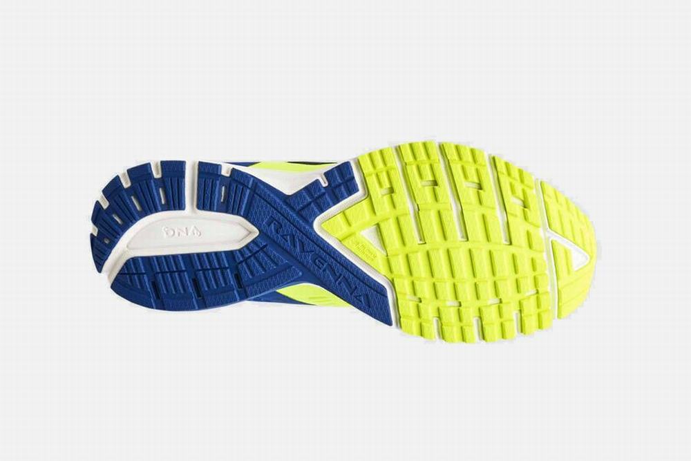 Chaussures Running Brooks Ravenna 9 Bleu / Jaune Homme | TMB-59684080