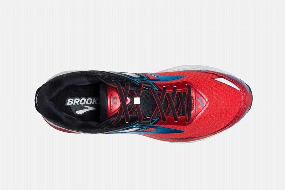 Chaussures Running Brooks Ravenna 8 Rouge / Noir / Bleu Homme | ORK-49443662