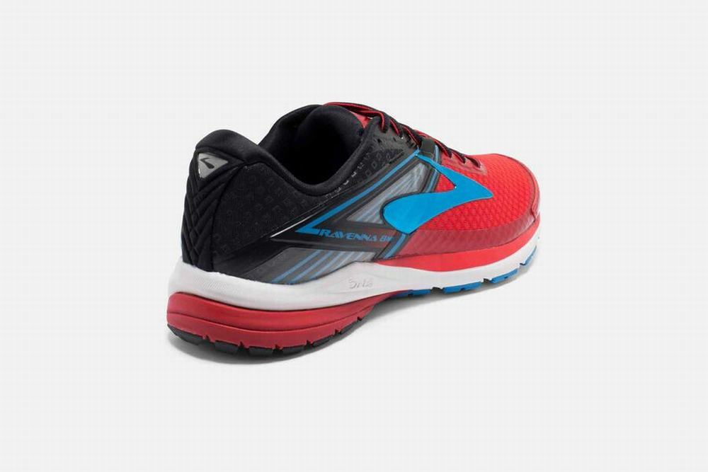 Chaussures Running Brooks Ravenna 8 Rouge / Noir / Bleu Homme | ORK-49443662