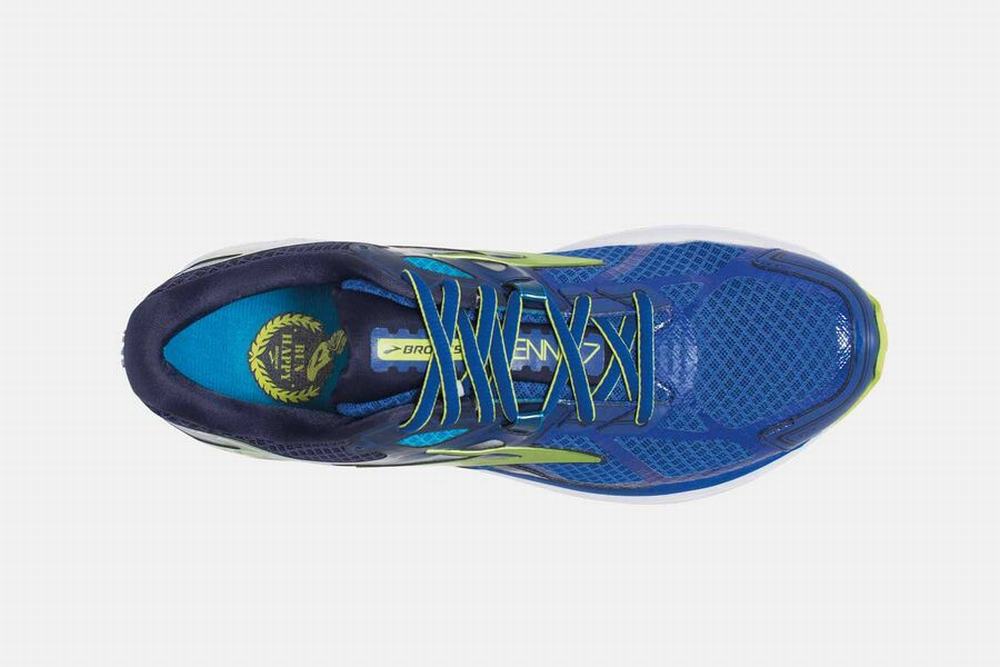 Chaussures Running Brooks Ravenna 7 Bleu Homme | KUX-76514582