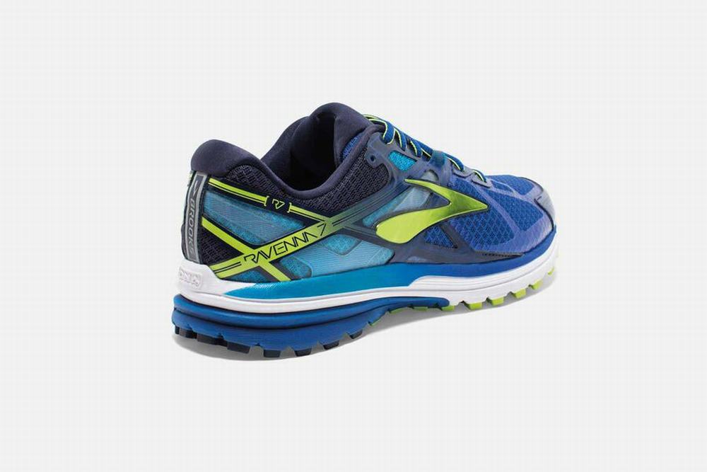 Chaussures Running Brooks Ravenna 7 Bleu Homme | KUX-76514582