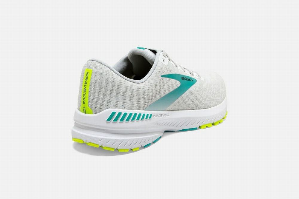 Chaussures Running Brooks Ravenna 11 Blanche Homme | NYT-01677400