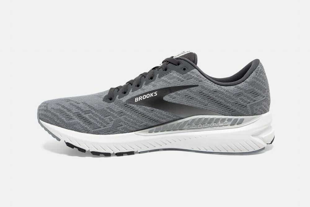 Chaussures Running Brooks Ravenna 11 Grise / Blanche Homme | IXQ-96697887