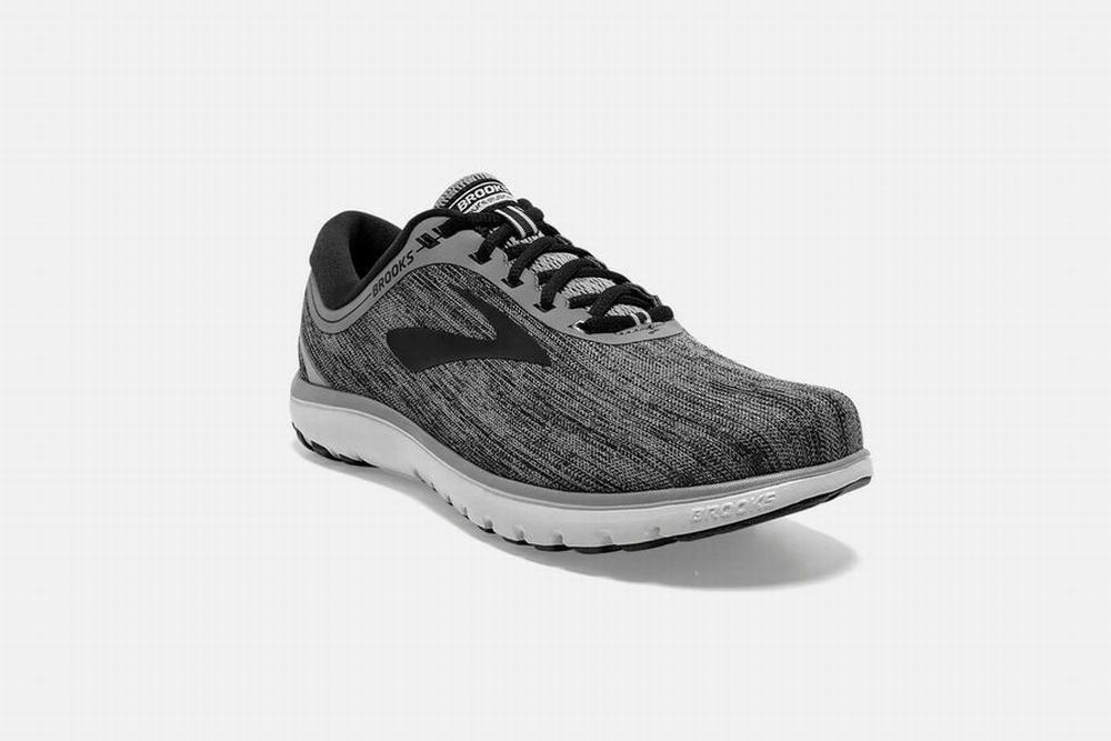 Chaussures Running Brooks PureFlow 7 Grise / Noir Homme | GAN-57157071