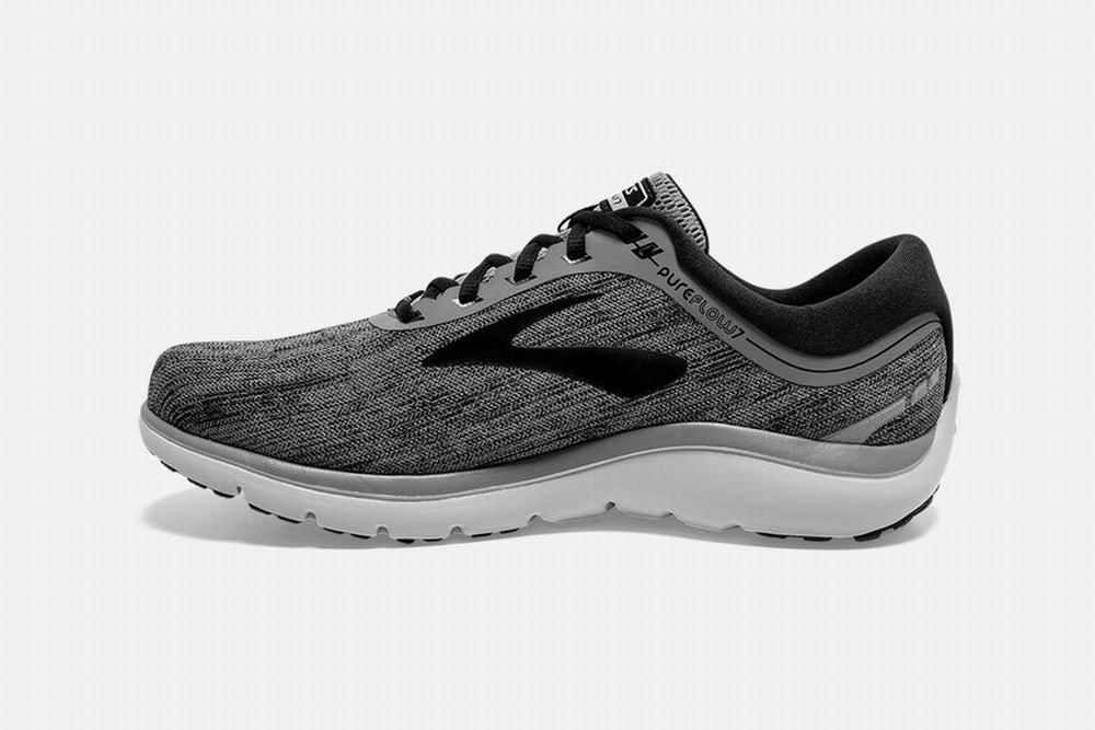 Chaussures Running Brooks PureFlow 7 Grise / Noir Homme | GAN-57157071