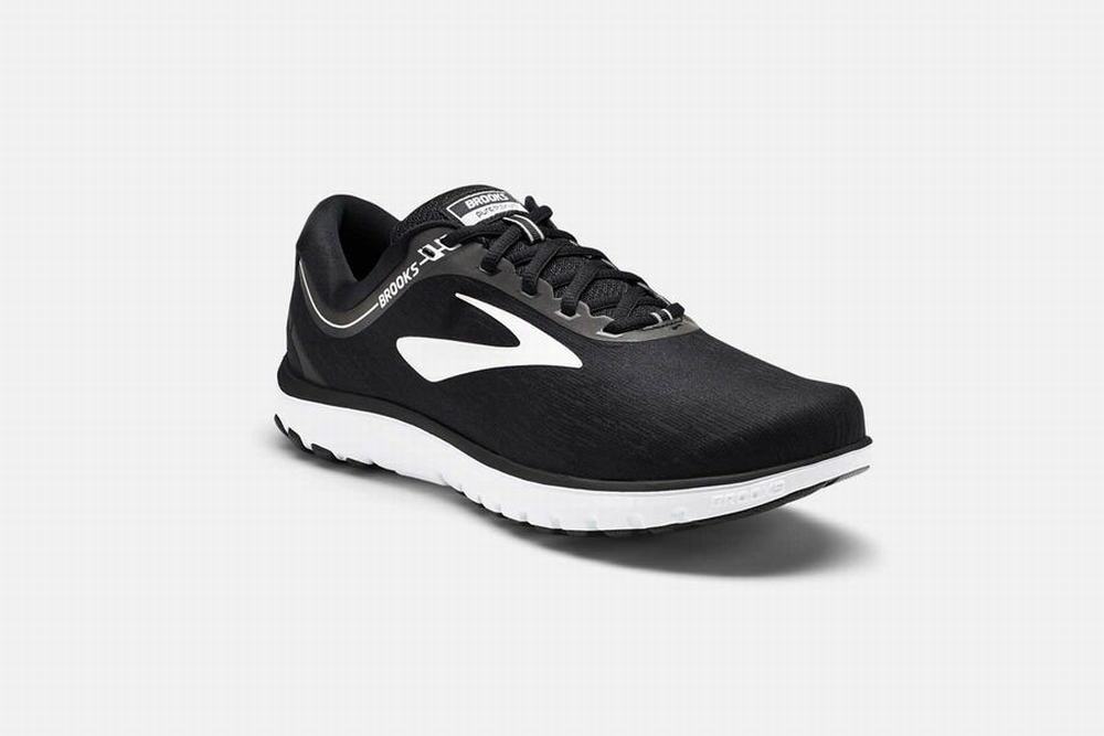 Chaussures Running Brooks PureFlow 7 Noir / Blanche Homme | DUS-92959055