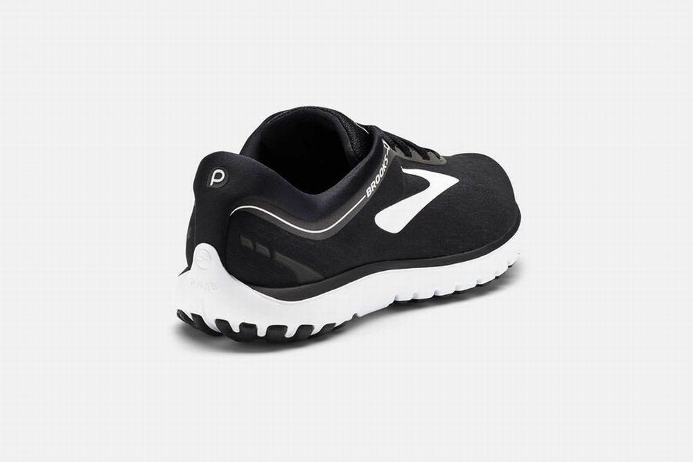 Chaussures Running Brooks PureFlow 7 Noir / Blanche Homme | DUS-92959055