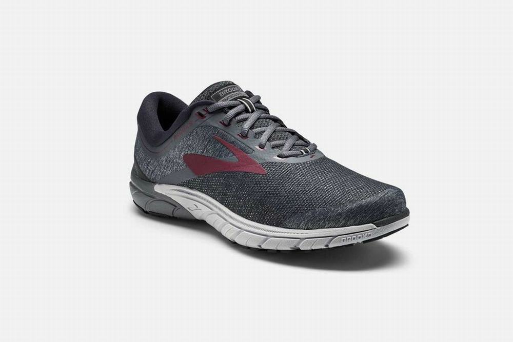 Chaussures Running Brooks PureCadence 7 Grise Homme | HST-84498750