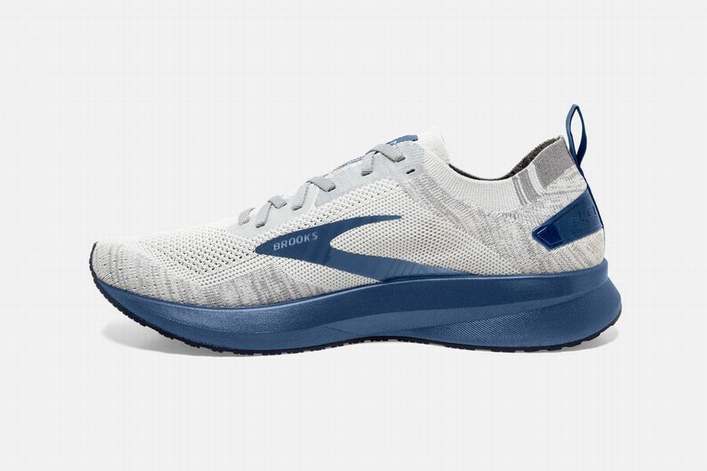 Chaussures Running Brooks Levitate 4 Grise / Bleu Homme | RSA-06020807