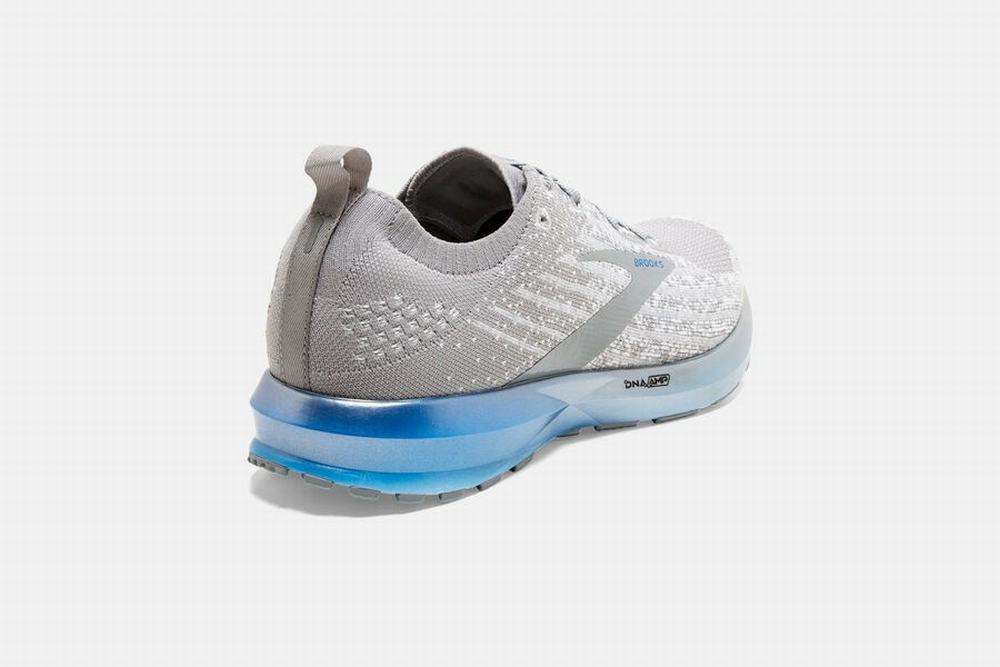 Chaussures Running Brooks Levitate 3 Blanche / Grise / Bleu Homme | XAV-72561665