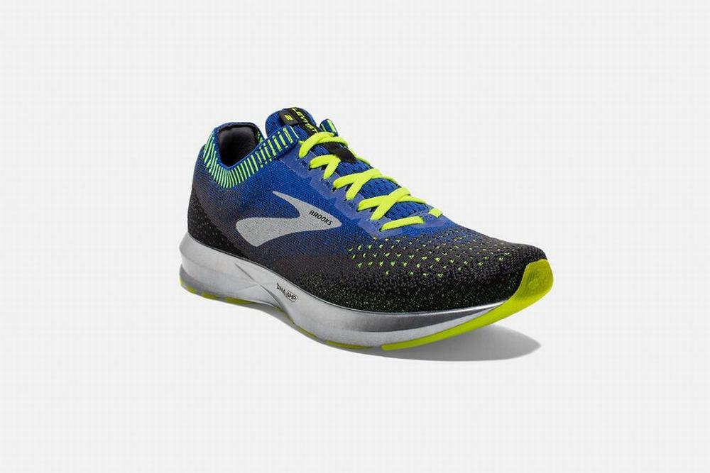 Chaussures Running Brooks Levitate 2 Noir / Bleu Homme | BRK-11806748