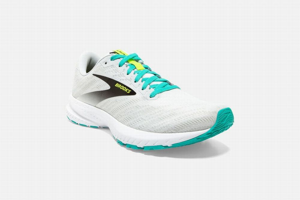 Chaussures Running Brooks Launch 7 Blanche Homme | RWO-26102280