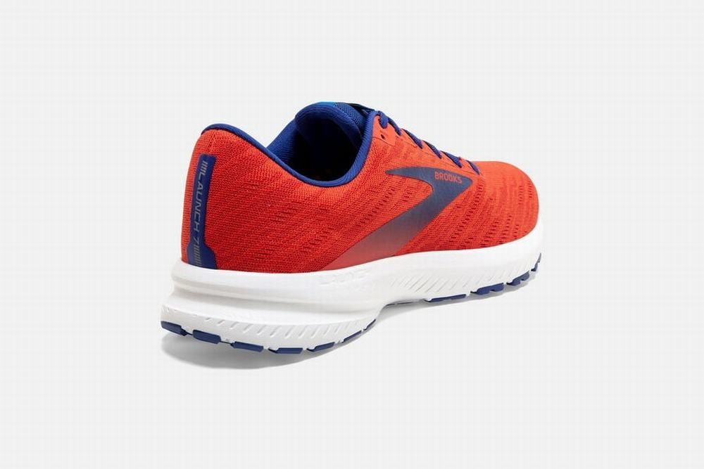 Chaussures Running Brooks Launch 7 Rose / Rouge Homme | JCI-80720483