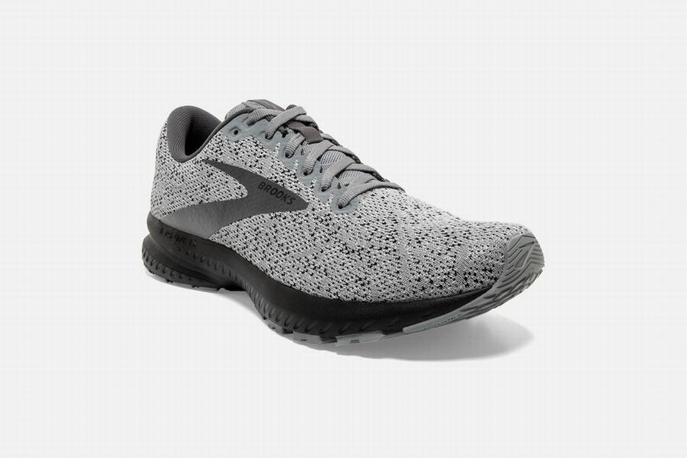 Chaussures Running Brooks Launch 7 Grise / Noir Homme | RGO-80473232