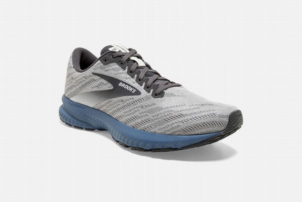 Chaussures Running Brooks Launch 7 Grise / Noir Homme | BJJ-29783799