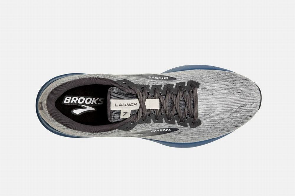 Chaussures Running Brooks Launch 7 Grise / Noir Homme | BJJ-29783799