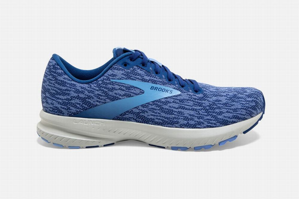 Chaussures Running Brooks Launch 7 Bleu / Fleur Homme | EAK-64531793