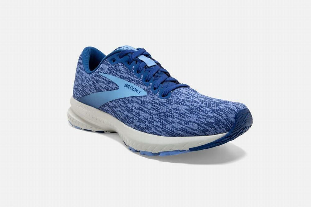 Chaussures Running Brooks Launch 7 Bleu / Fleur Homme | EAK-64531793