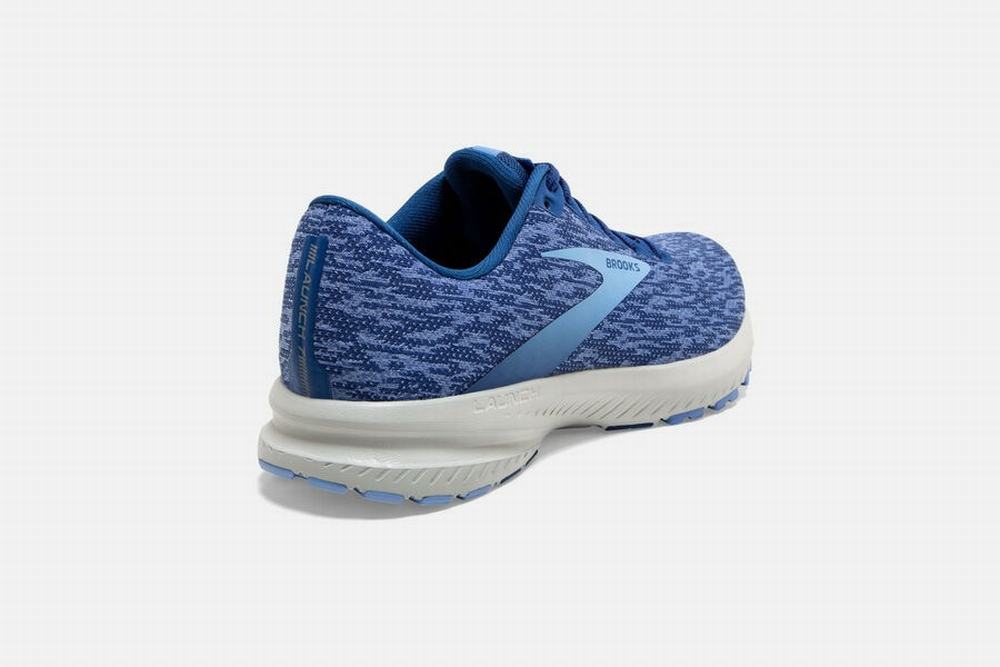 Chaussures Running Brooks Launch 7 Bleu / Fleur Homme | EAK-64531793