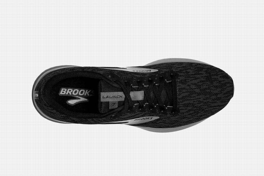 Chaussures Running Brooks Launch 7 Noir Homme | DXV-10198253