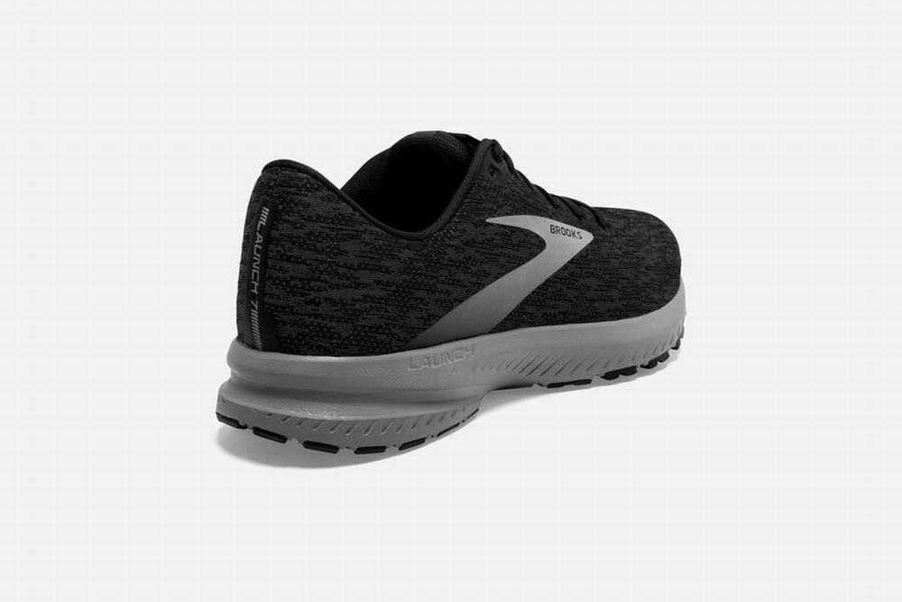 Chaussures Running Brooks Launch 7 Noir Homme | DXV-10198253