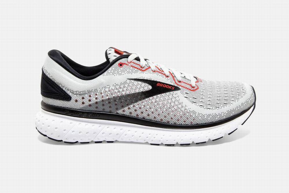 Chaussures Running Brooks Glycerin 18 Grise / Noir / Rouge Homme | YTC-12137662