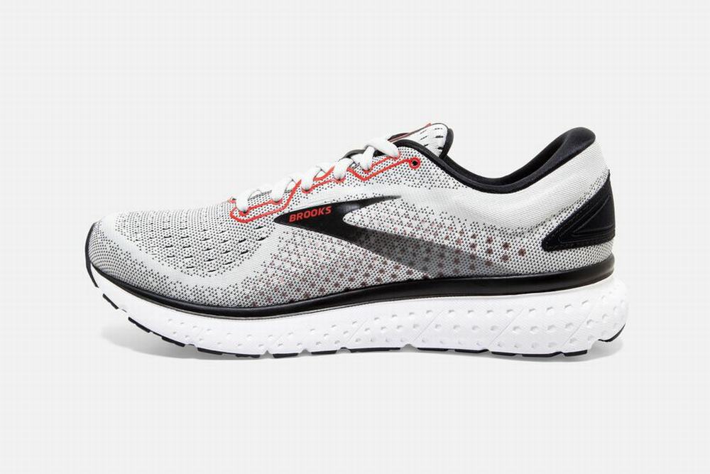 Chaussures Running Brooks Glycerin 18 Grise / Noir / Rouge Homme | YTC-12137662