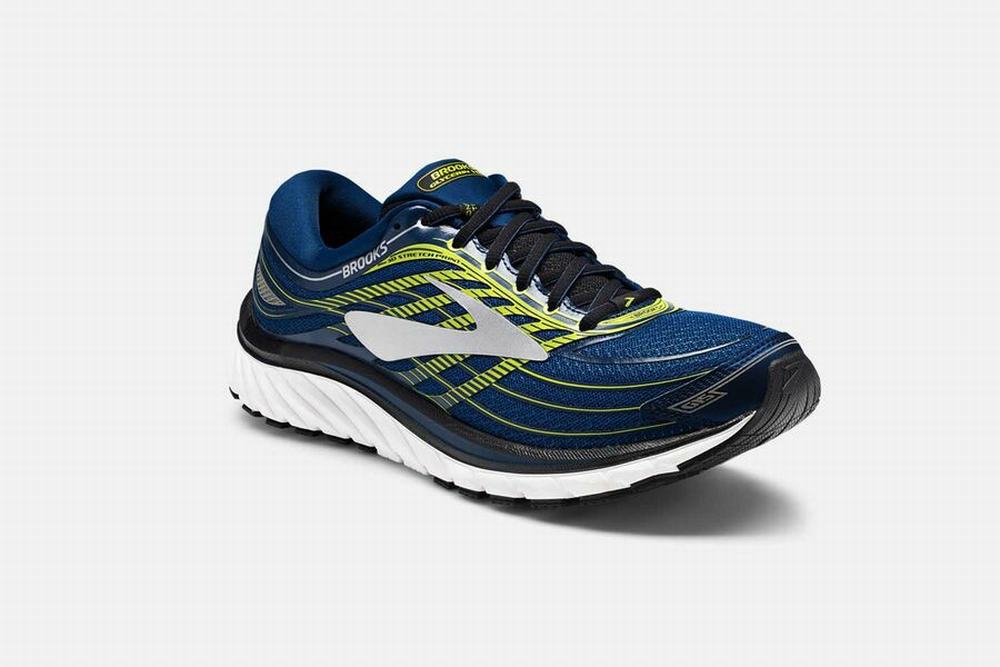 Chaussures Running Brooks Glycerin 15 Bleu Marine / Bleu / Noir Homme | VUV-81134066