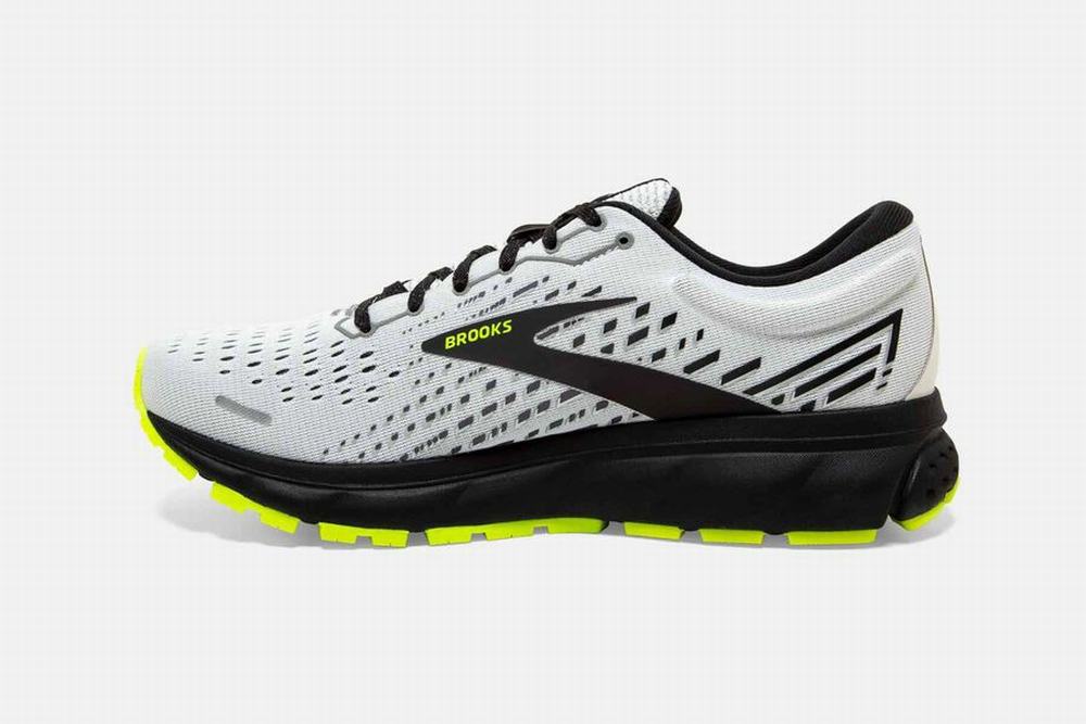 Chaussures Running Brooks Ghost 13 Blanche / Noir Homme | LJO-40502172