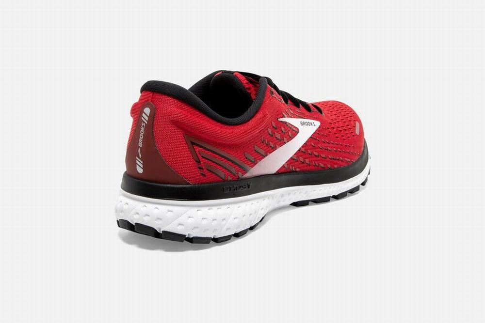 Chaussures Running Brooks Ghost 13 Rouge / Noir / Blanche Homme | MBR-90972792