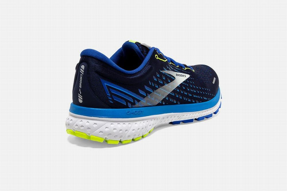 Chaussures Running Brooks Ghost 13 Bleu Marine / Indigo Homme | HTZ-46252358