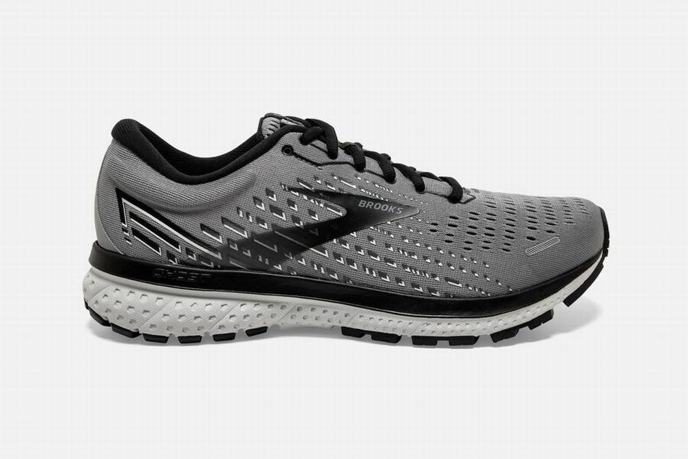 Chaussures Running Brooks Ghost 13 Grise / Noir Homme | HRK-55087384