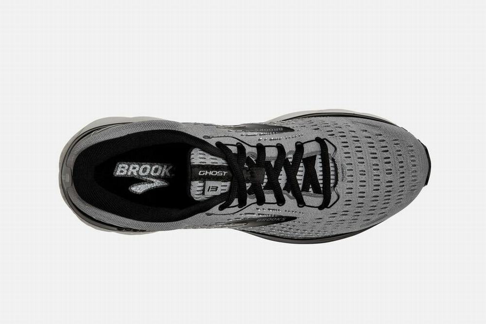 Chaussures Running Brooks Ghost 13 Grise / Noir Homme | HRK-55087384