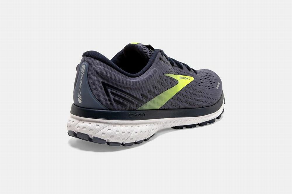 Chaussures Running Brooks Ghost 13 Grise / Bleu Marine Homme | FDR-75367448