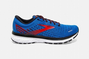 Chaussures Running Brooks Ghost 13 Bleu / Rouge / Blanche Homme | QDV-66280084