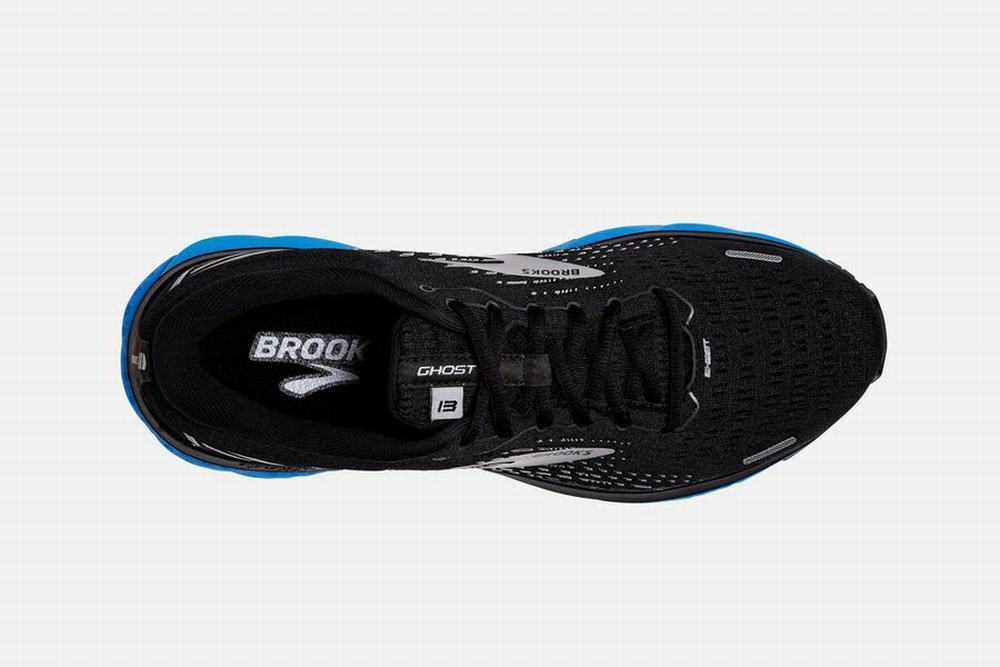 Chaussures Running Brooks Ghost 13 Noir / Grise / Bleu Homme | YBL-78140358